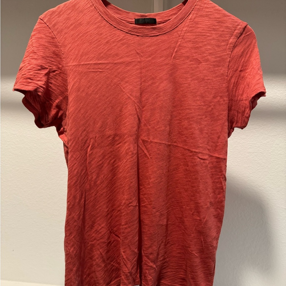 ATM Red Crew Neck T-Shirt